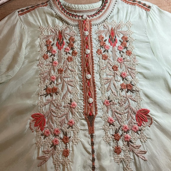 Johnny Was KOBA CUPRA BLOUSE - Picture 7 of 14